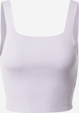 Urban Classics - Top de punto en lila: frente