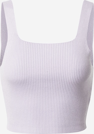 Urban Classics Tops en tricot en violet pastel, Vue avec produit