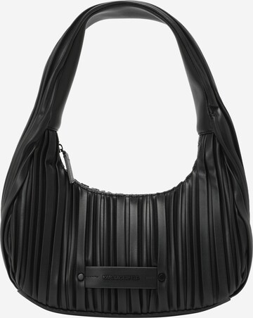 Karl Lagerfeld Shoulder Bag in Black: front