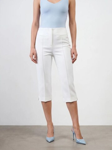 Regular Pantalon Dilvin en blanc
