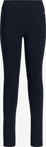 WE Fashion Skinny Leggings in Blauw: voorkant