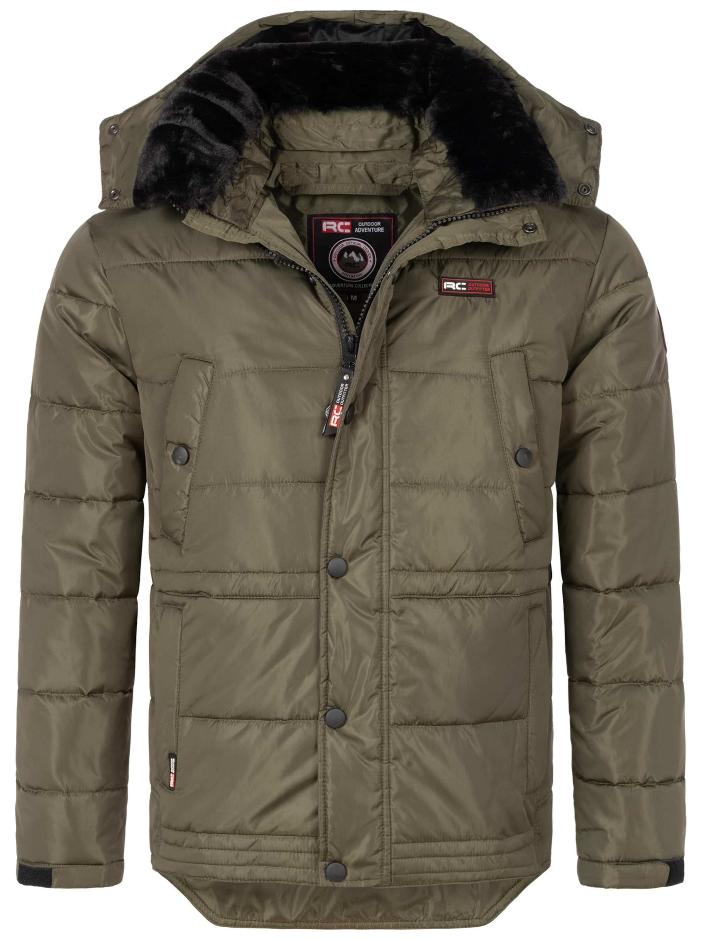 Rock Creek Winter jacket in Green: front