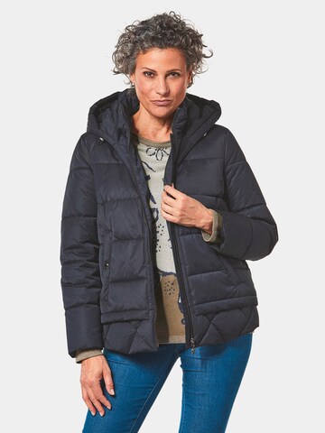 Goldner Between-Season Jacket in Blue: front