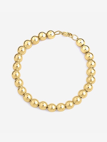 CLASSYANDFABULOUS Jewelry Armband 'CLASSYANDFABULOUS Beaded' in Gold: Vorderseite