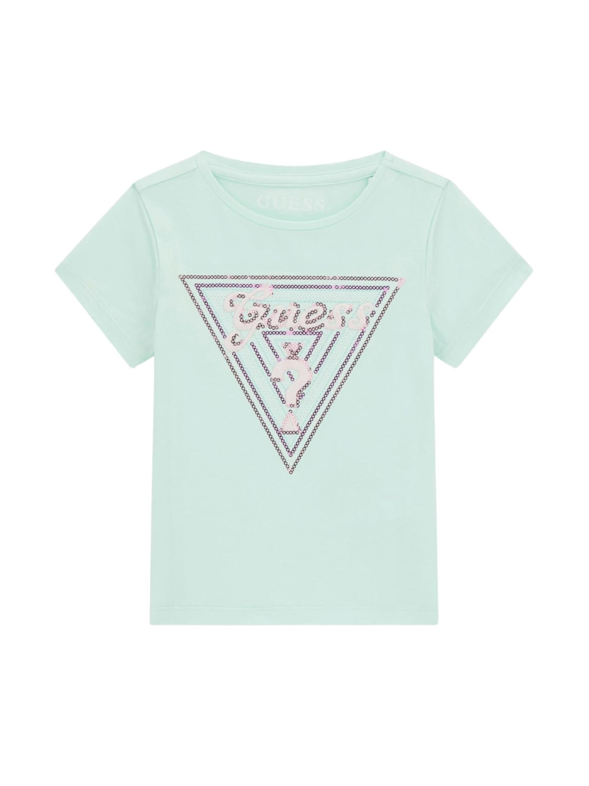 GUESS KIDS Shirt in Green: front