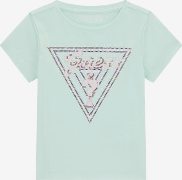 GUESS KIDS Shirt in Green: front