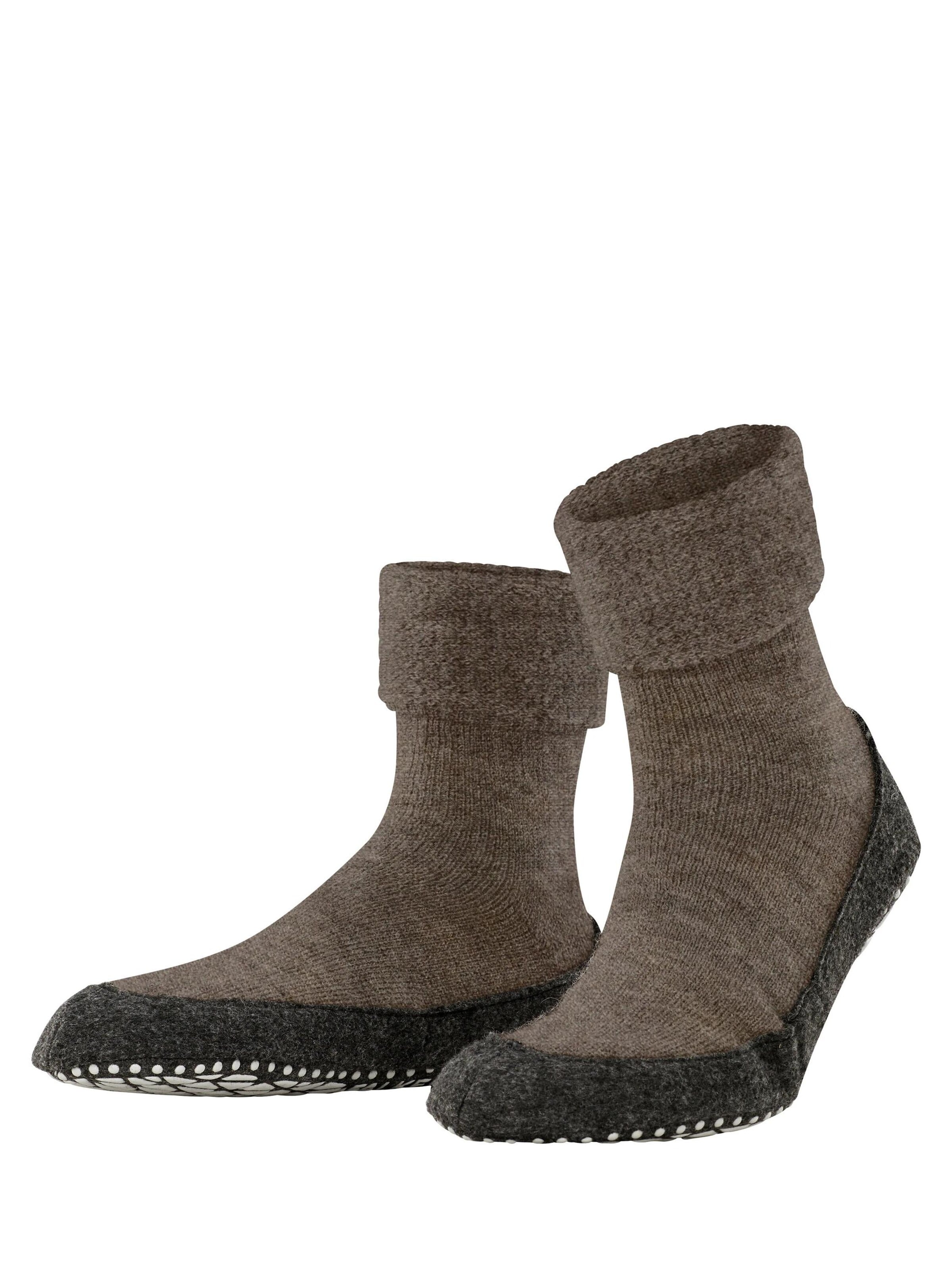 FALKE Hausschuh 'Cosyshoe'‌‌‌‌ in Braun: Vorderseite
