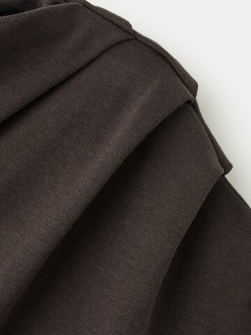 MANGO Majica 'JULINE' | rjava barva