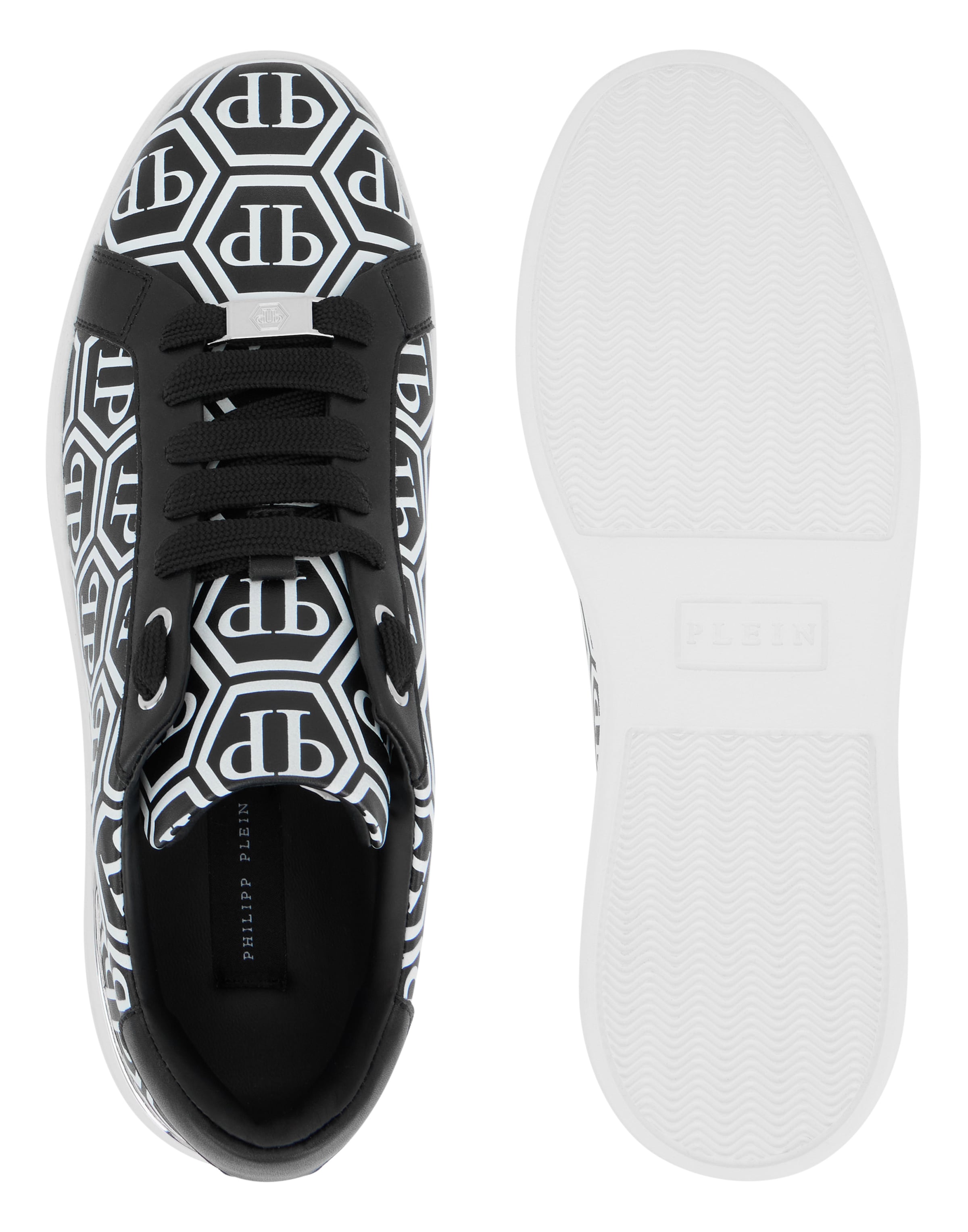 Baskets basses Philipp Plein en noir