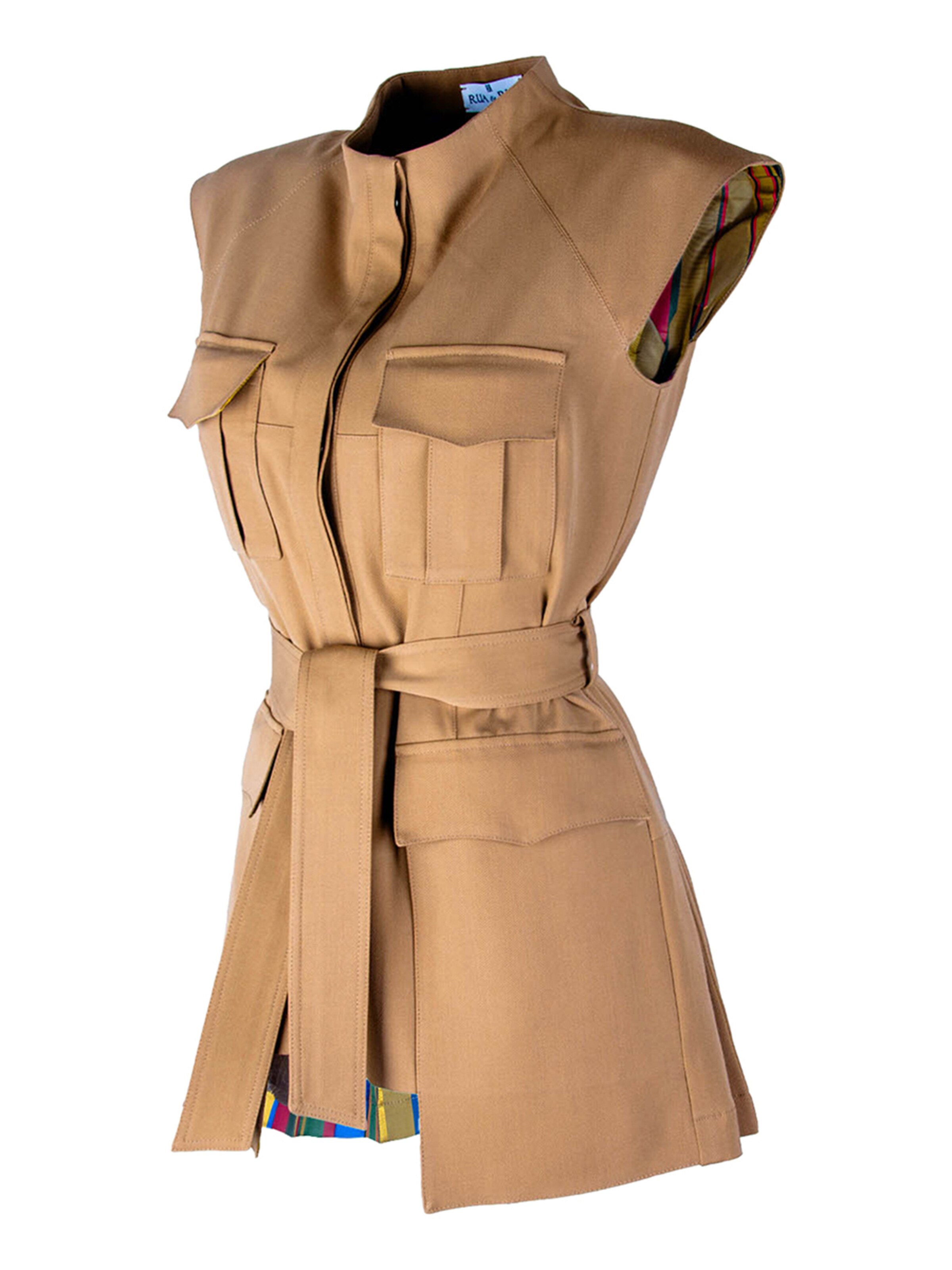 Rua & Rua Vest in Beige