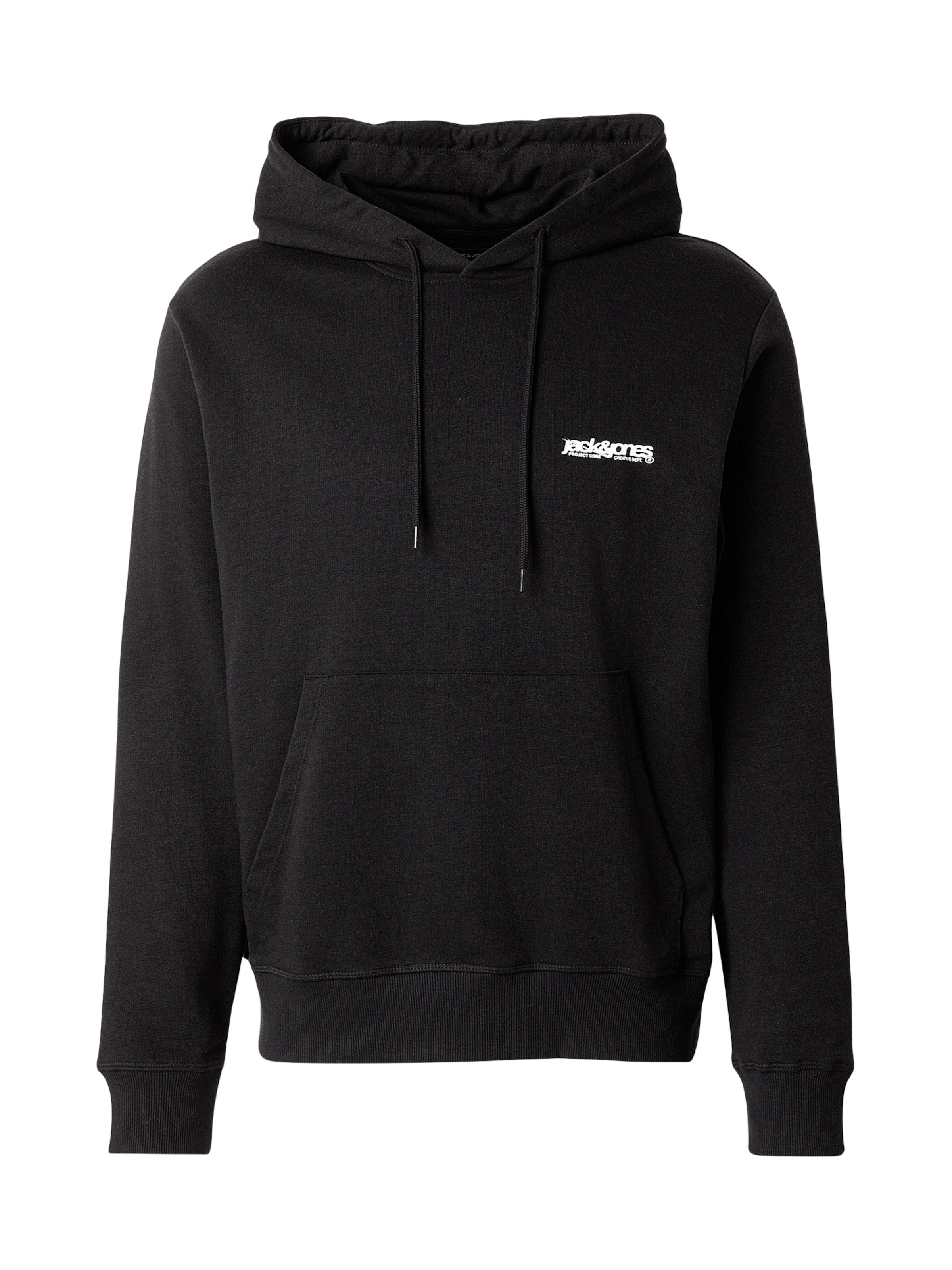 JACK & JONES Sweatshirt 'JWHUnion' i sort: forside