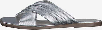 MARCO TOZZI Pantolette in Silber