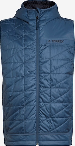 ADIDAS TERREX Sports Vest in Blue: front