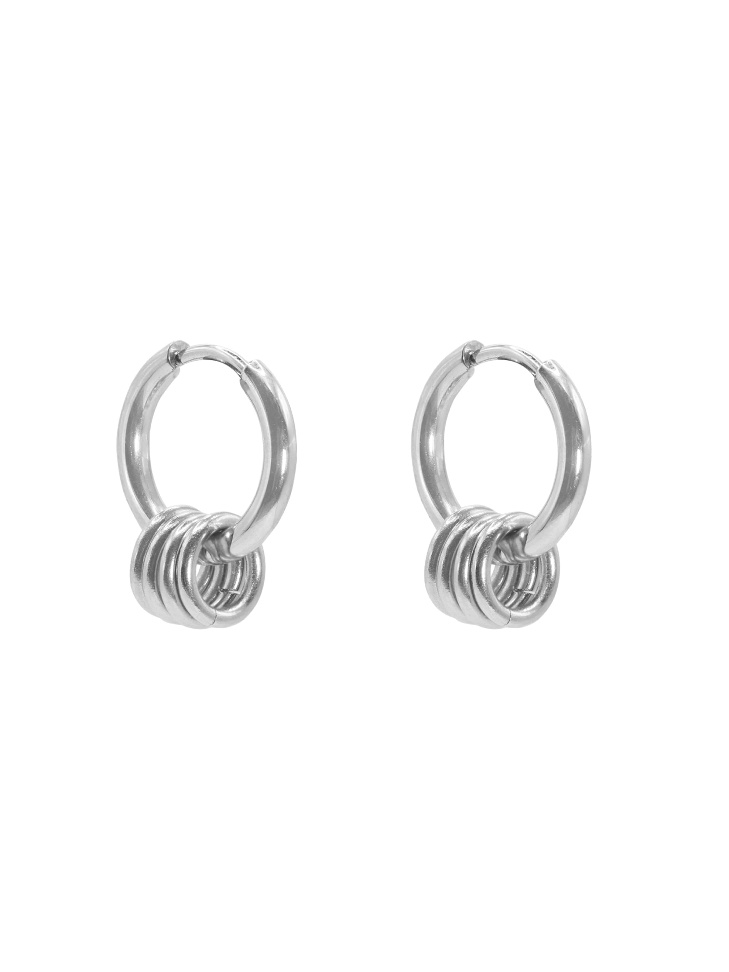 Boucles d'oreilles 'Silan' Heideman en argent