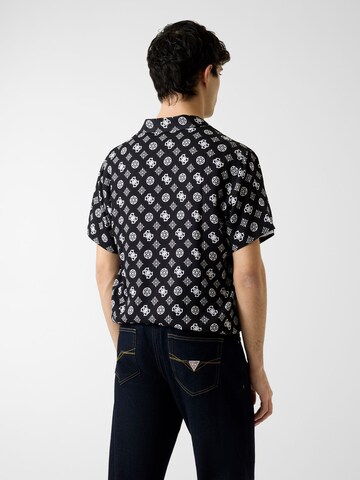GUESS Regular fit Button Up Shirt in Black