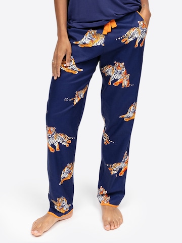 Cyberjammies Pajama pants 'Indigo' in Blue: front