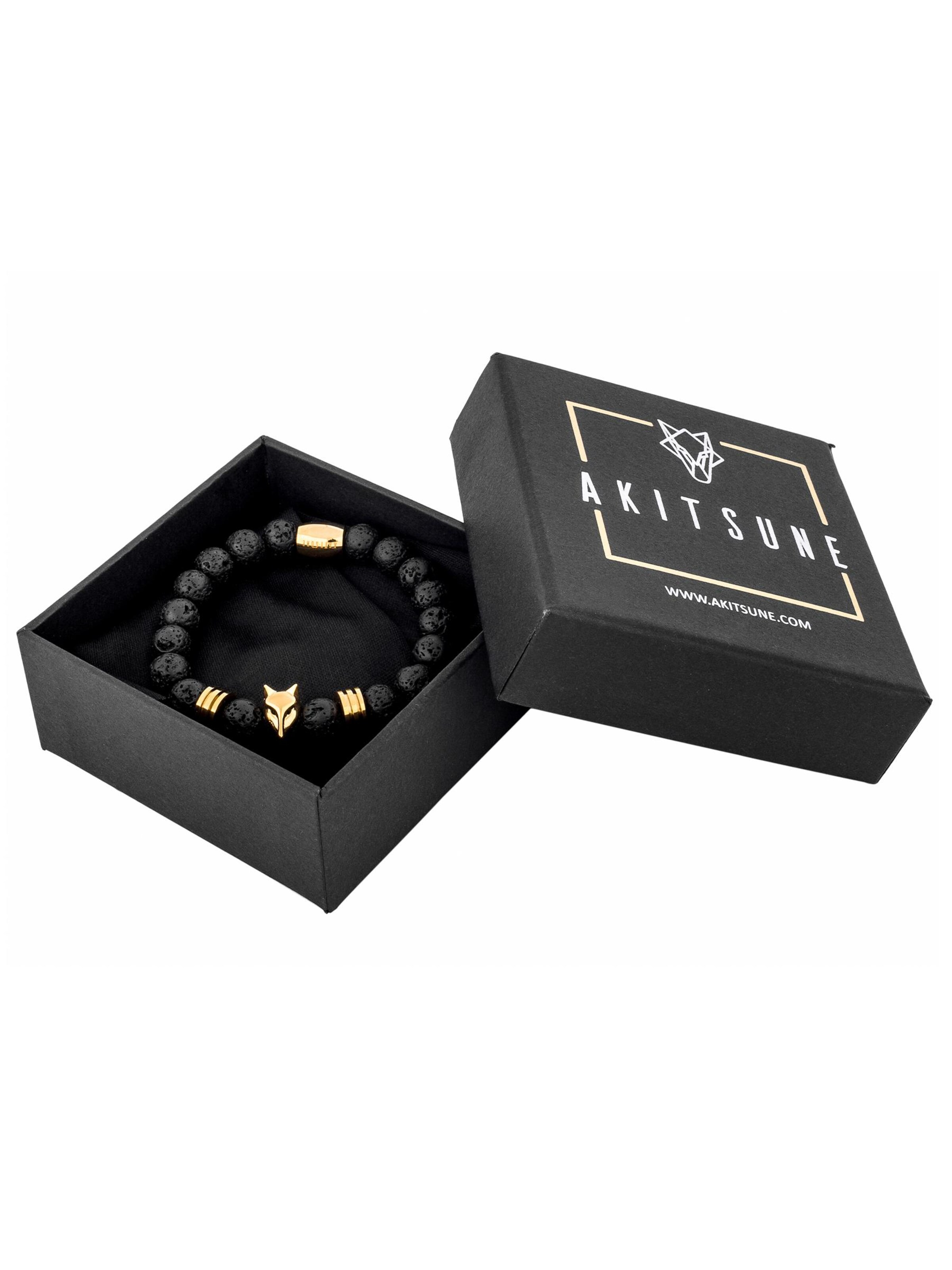Akitsune Bracelet 'Obsidius' in Black