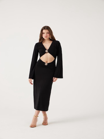 HOLLY LOLLY Kleid in Schwarz