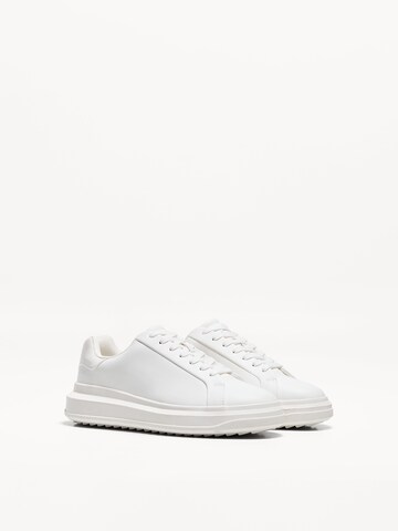 Bershka Sneaker low i hvid