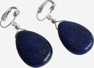 Boucles d'oreilles Gemshine en bleu : devant