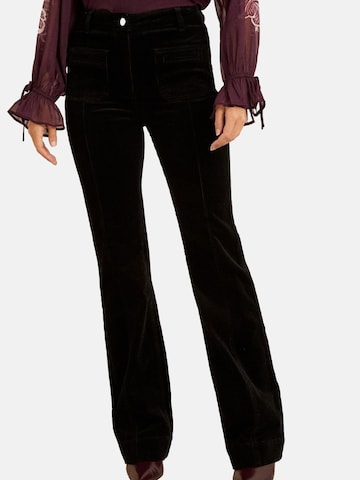 love & roses Boot cut Jeans in Black: front