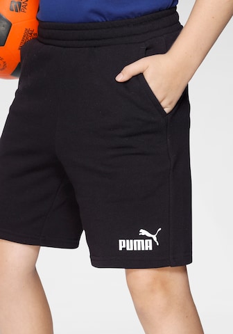 PUMA Regular Pants in Black