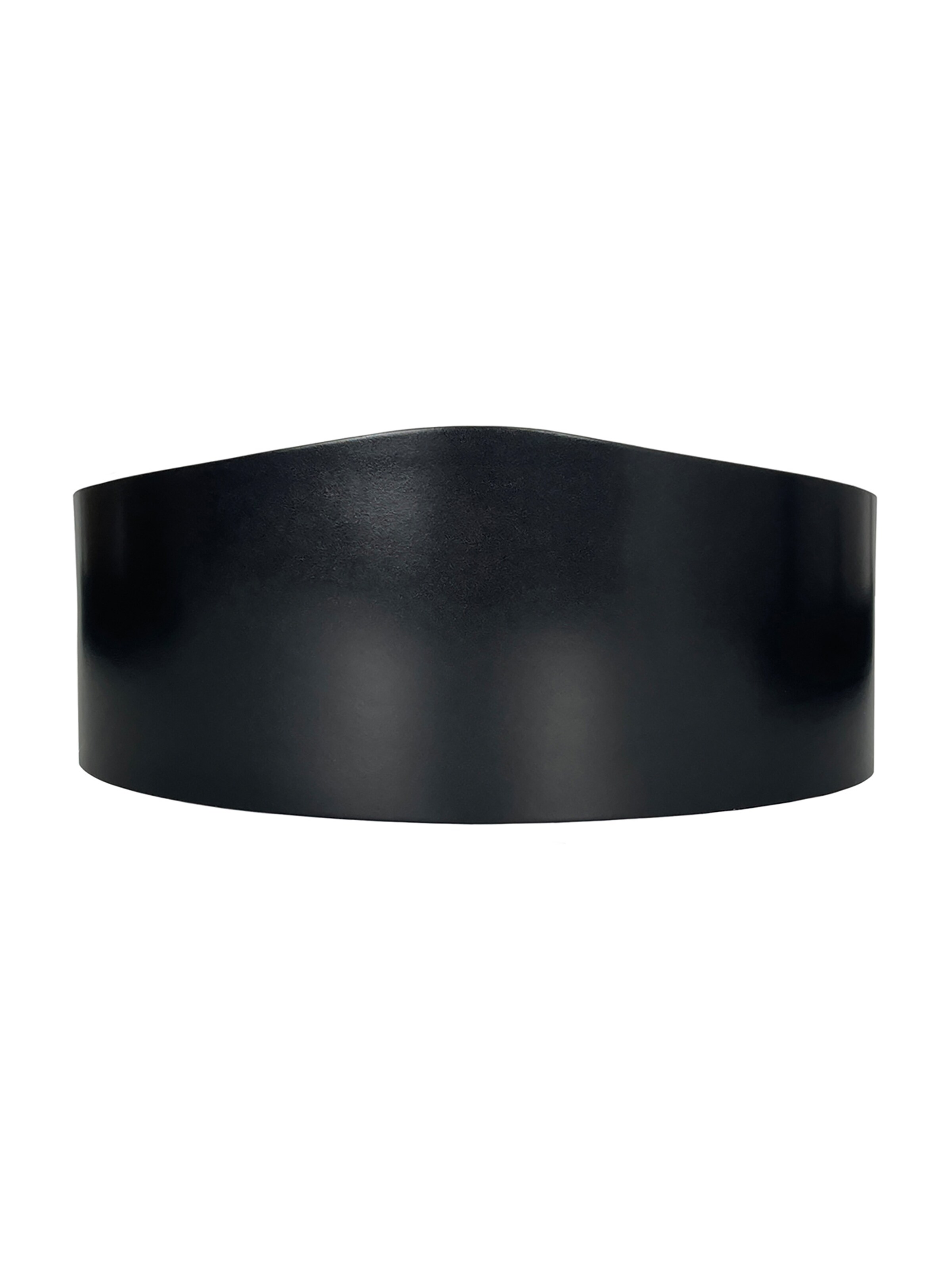 Haute Cuir Gürtel‌‌‌‌‌‌‌‌‌ in Schwarz: Vorderseite