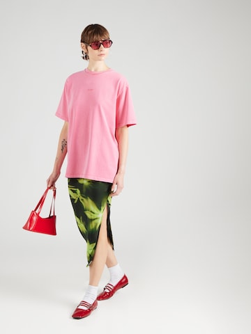 T-shirt oversize 'Karma Story' OH APRIL en rose
