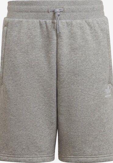 ADIDAS ORIGINALS Pantalón 'Adicolor' en gris moteado / blanco, Vista del producto