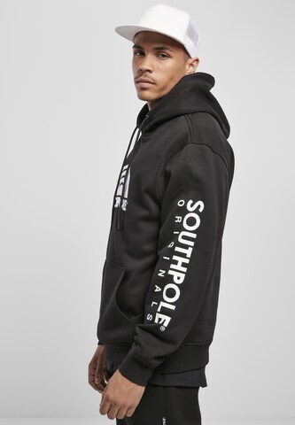 Sweat-shirt SOUTHPOLE en noir