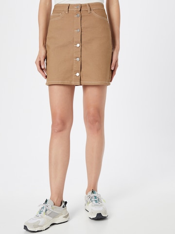 VILA Skirt 'Rory Kayse' in Beige: front