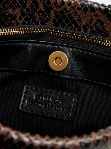 PINKO Torebka 'PINKO TRIPLET MINI PYTHON PRINT BORSA' w kolorze brązowy