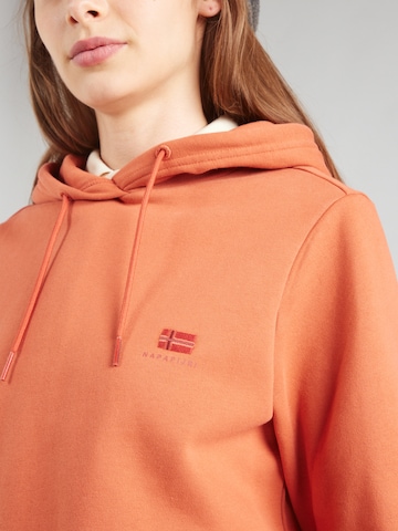 NAPAPIJRI Sweatshirt 'B-NINA' i orange