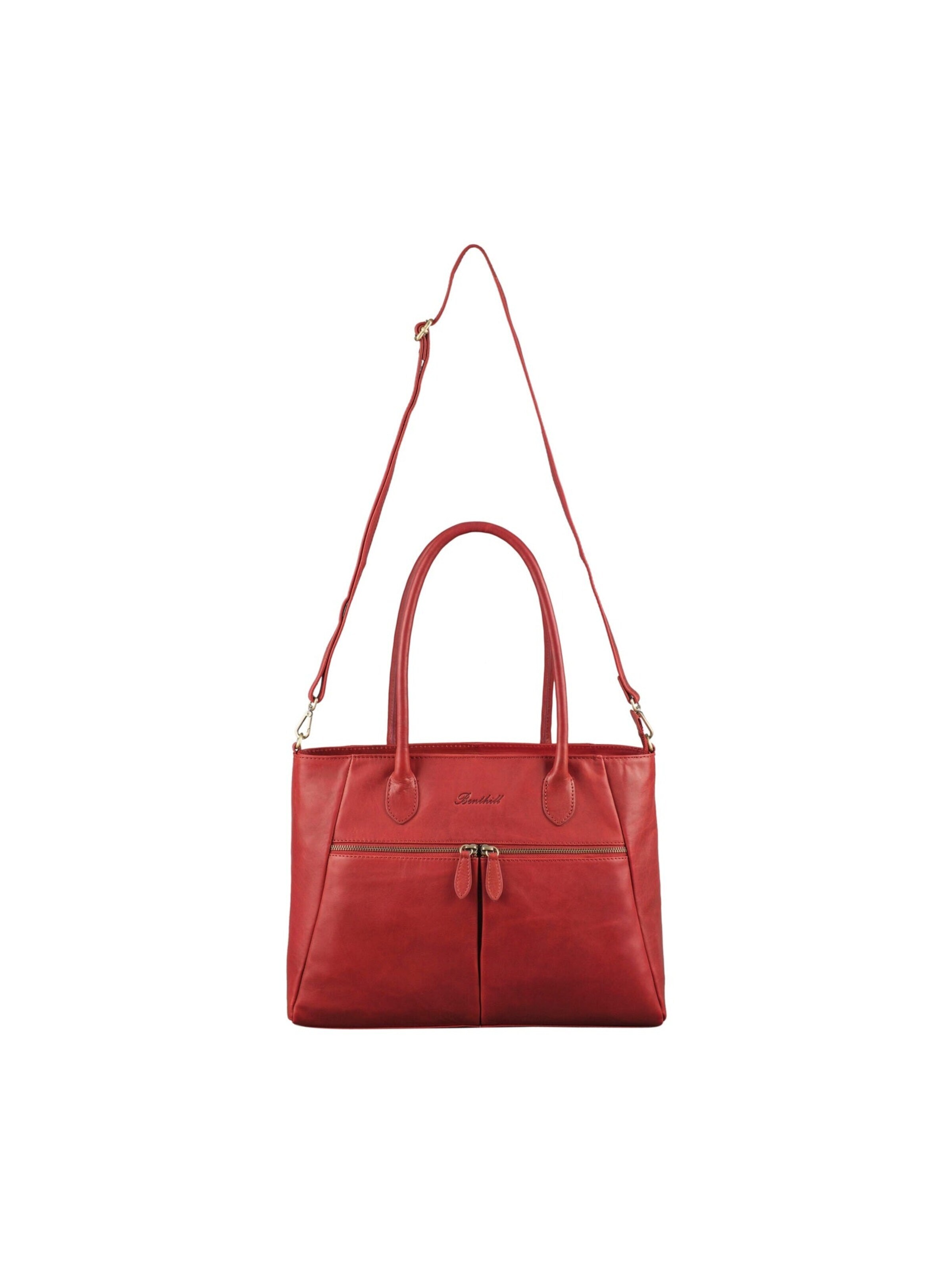 Benthill Handbag in Red
