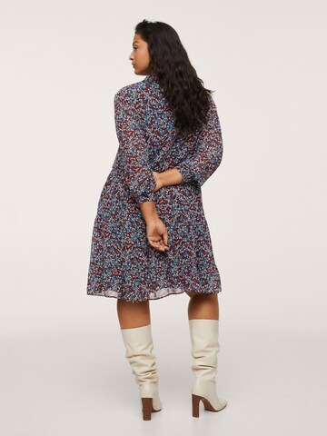 MANGO Shirt Dress 'PALOMA 1' in Blue