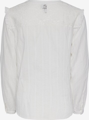 Camicia da donna 'MILANA' di PIECES in bianco