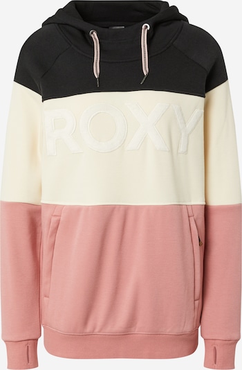 ROXY Sportsweatshirt 'LIBERTY' in creme / rosa / schwarz, Produktansicht
