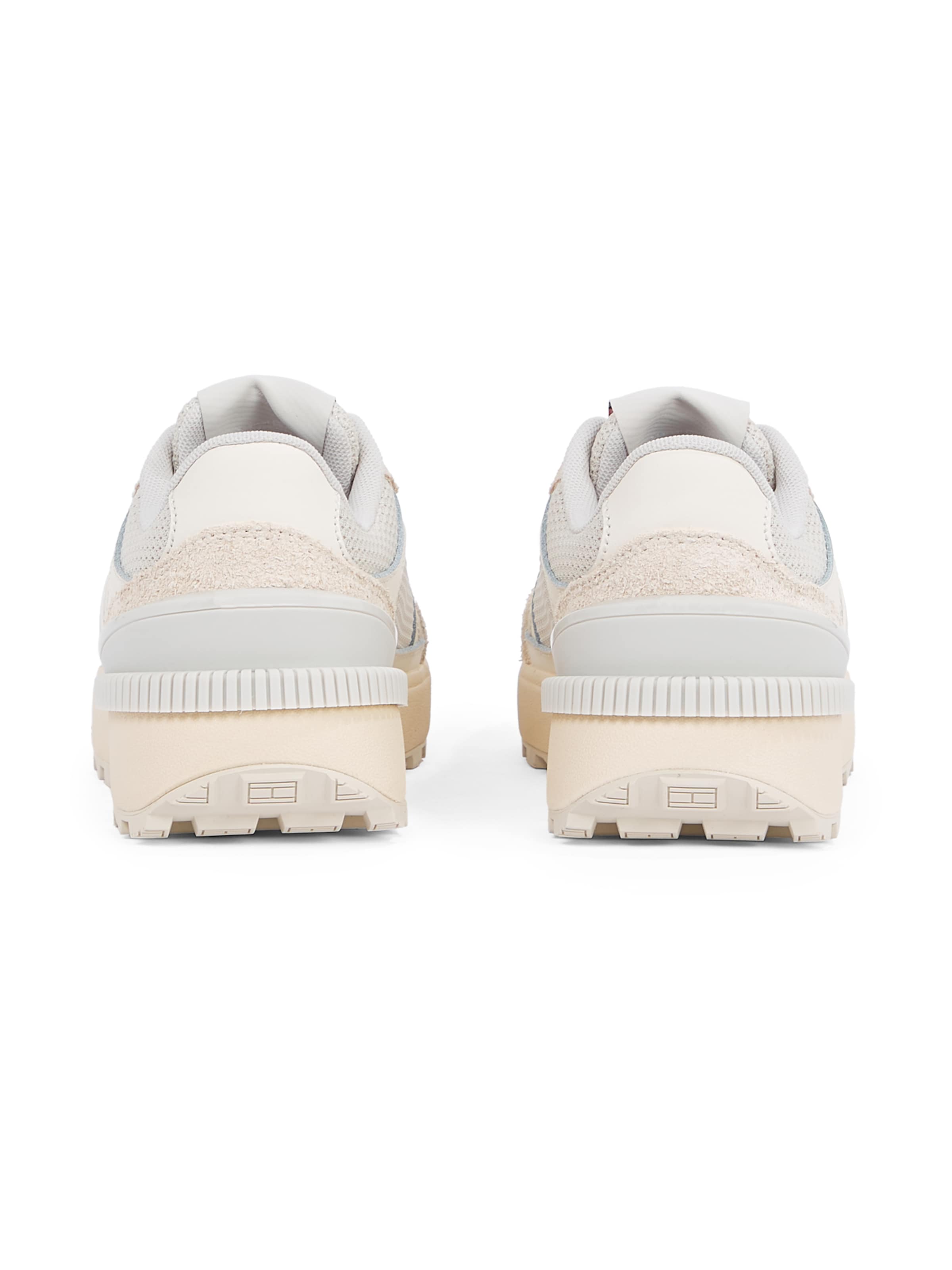 Tommy Jeans Σνίκερ χαμηλό 'TECH RUNNER' σε μπεζ