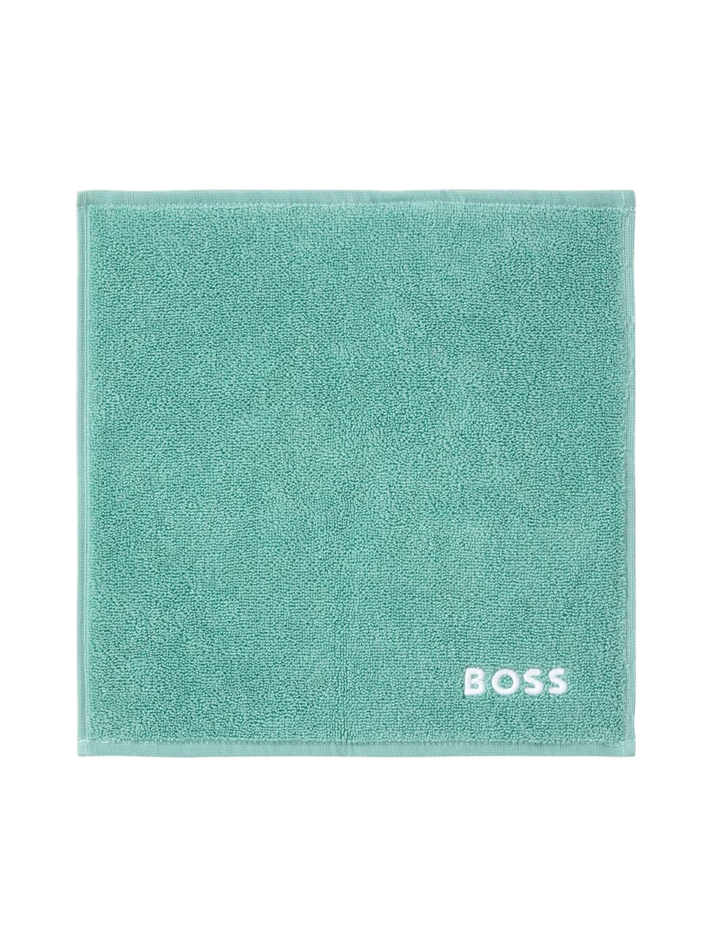 BOSS Home Towel 'EDGE' in Blue: front