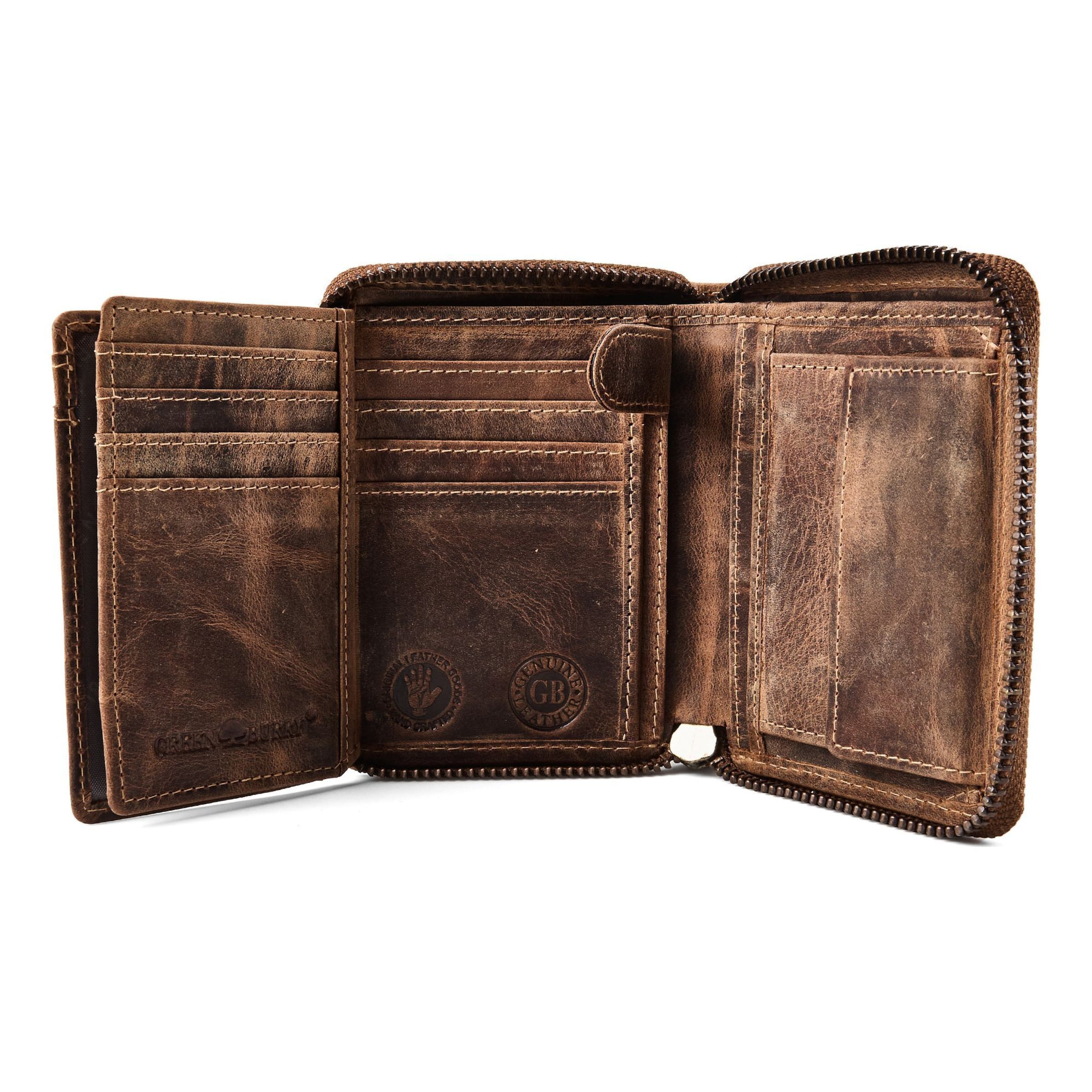 GREENBURRY Wallet in Brown