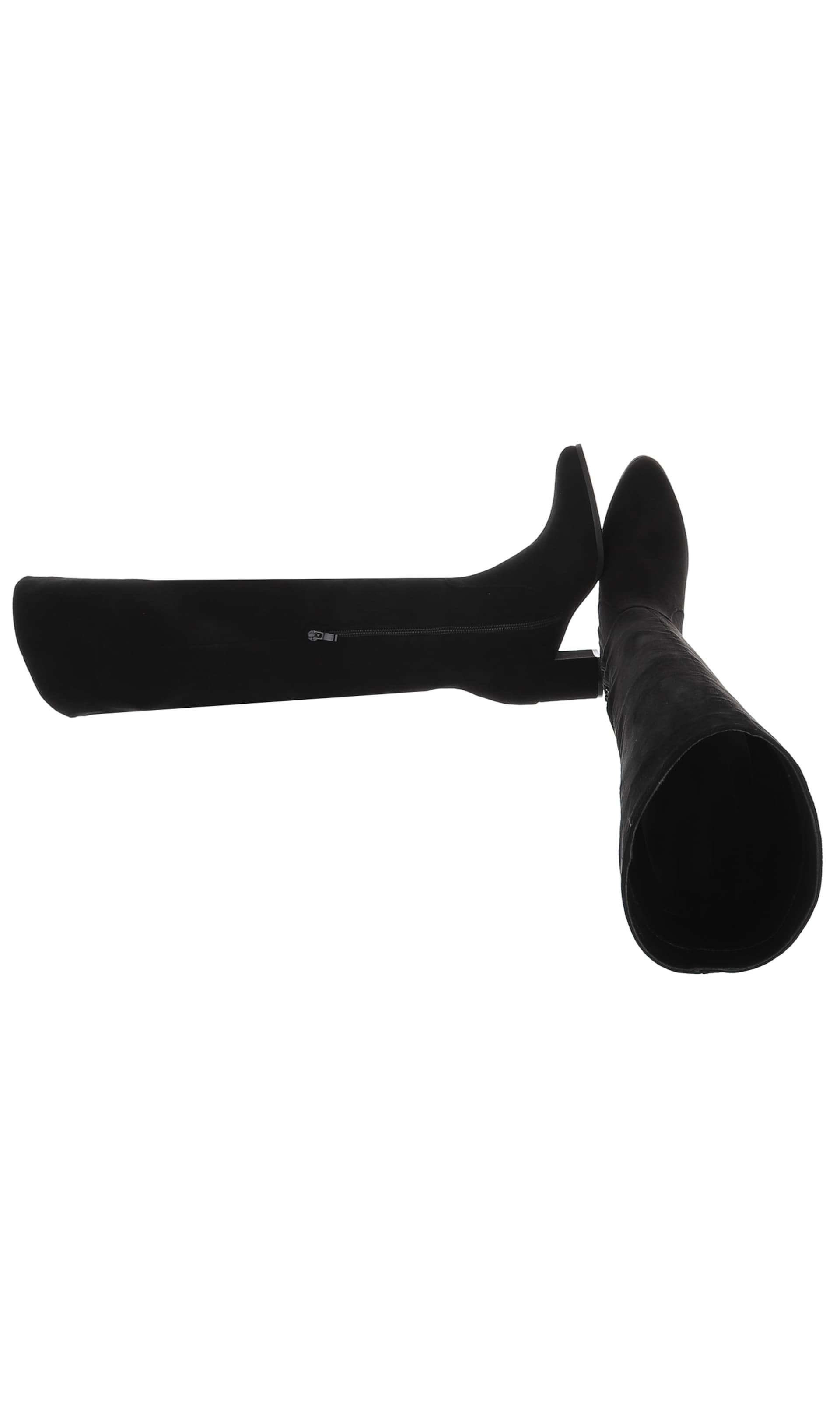 Ital-Design Overknees in Schwarz