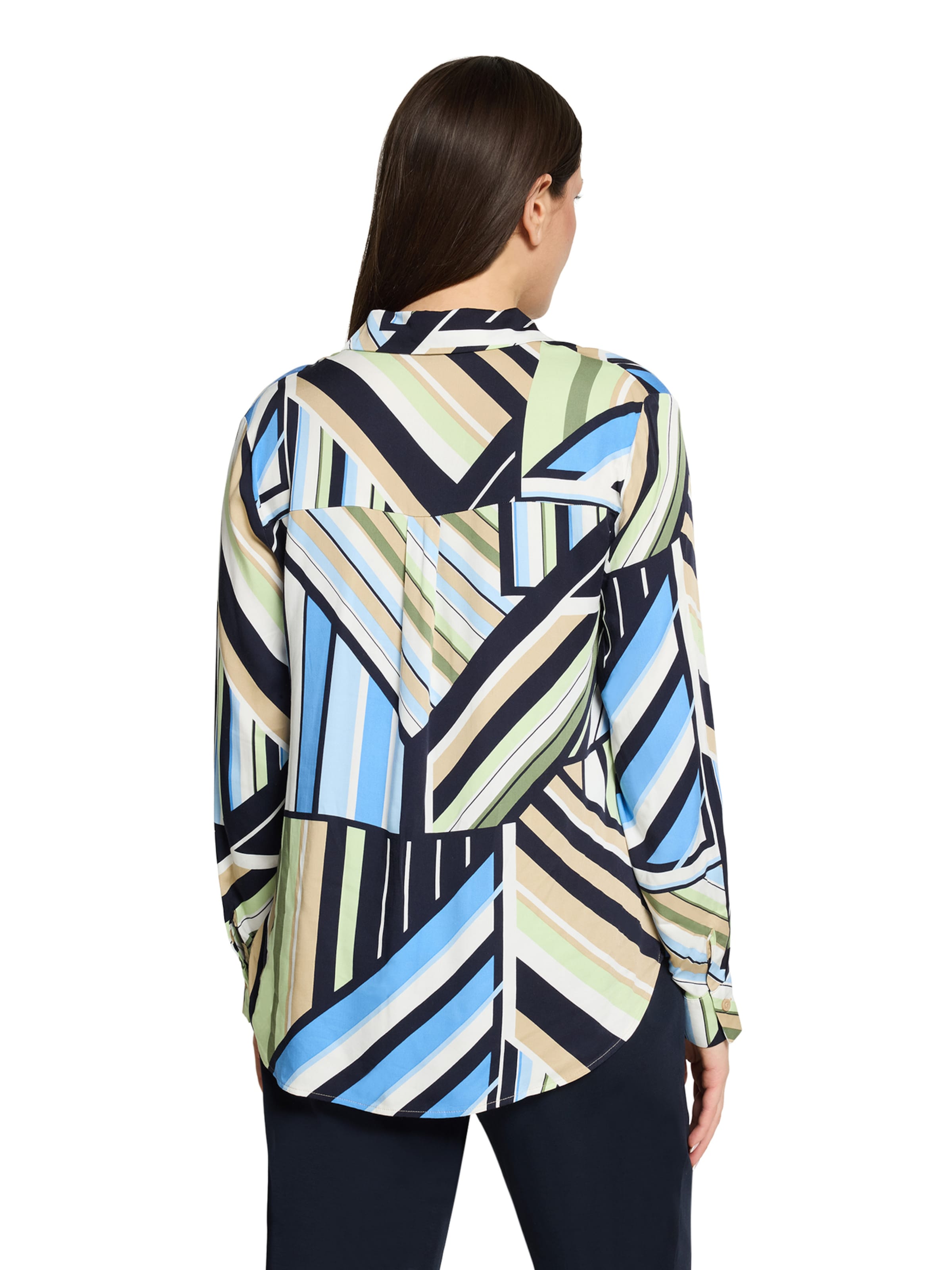 Betty Barclay Schlupfbluse langarm in Blau