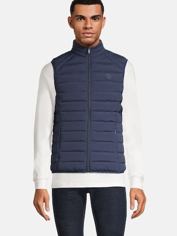 JOTT Weste 'Arafo' in Blau: Vorderseite