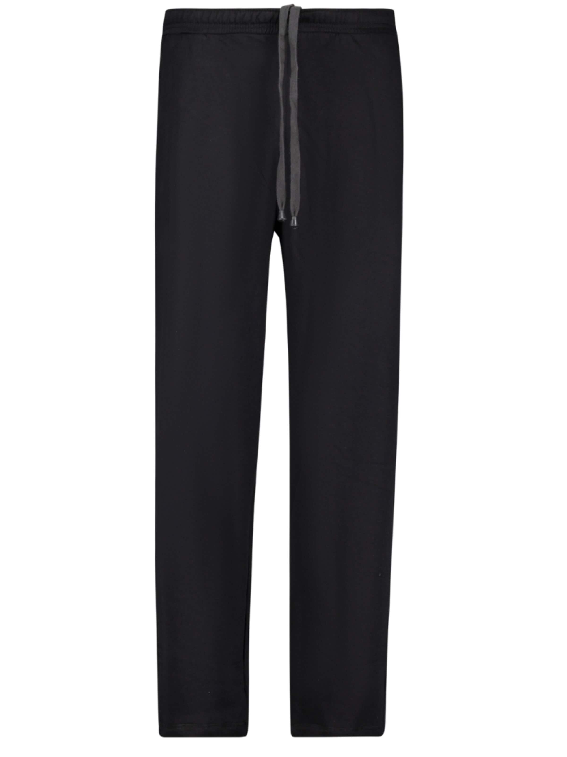 Adamo Regular Pants in Black: front