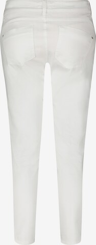 Cartoon Slimfit Jeans in Weiß