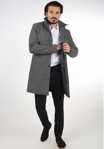 !Solid Between-Seasons Coat 'Jampa' in Grey