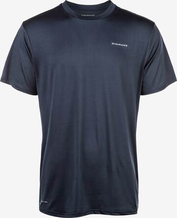 ENDURANCE Performance Shirt 'Kulon' in Blue: front