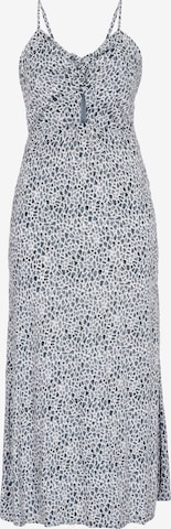 faina - Vestido de verano 'Festive' en azul: frente