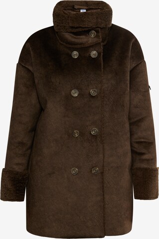 DreiMaster Vintage Between-season jacket in Brown: front