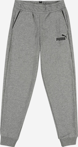 PUMA Športové nohavice - Sivá: predná strana